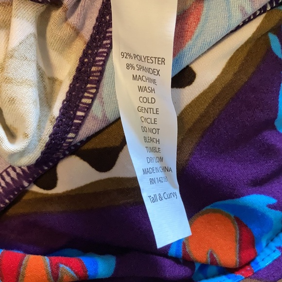 Tall and Curvy S’mores LuLaRoe Leggings - Picture 4 of 4